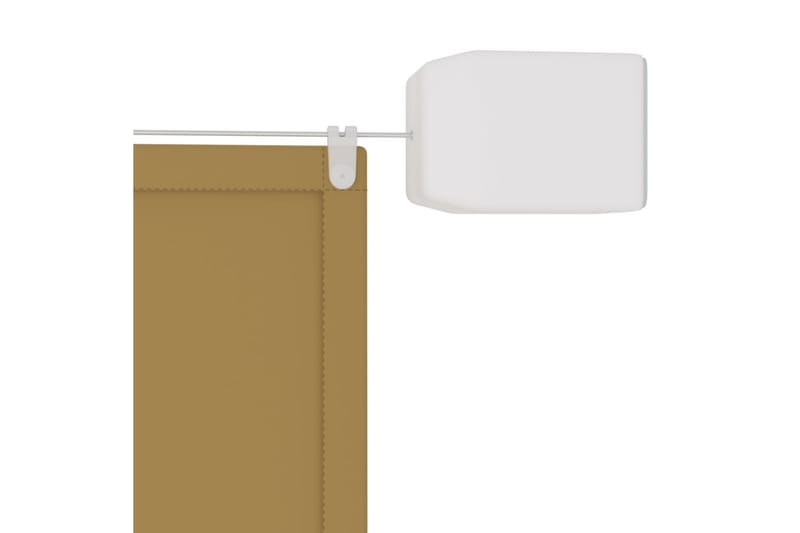 Pystymarkiisi beige 200x360 cm Oxford kangas - Beige - Puutarhakalusteet - Aurinkosuoja - Markiisi