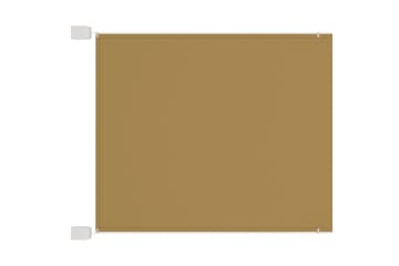 Pystymarkiisi beige 60x270 cm Oxford kangas - Beige - Puutarhakalusteet - Aurinkosuoja - Markiisi