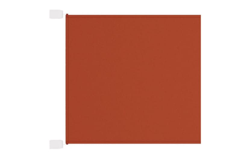 Pystymarkiisi terrakotta 100x1000 cm Oxford kangas - Punainen - Puutarhakalusteet - Aurinkosuoja - Markiisi