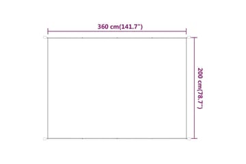 Pystymarkiisi vaaleanvihreä 200x360 cm Oxford kangas - Vihreä - Puutarhakalusteet - Aurinkosuoja - Markiisi