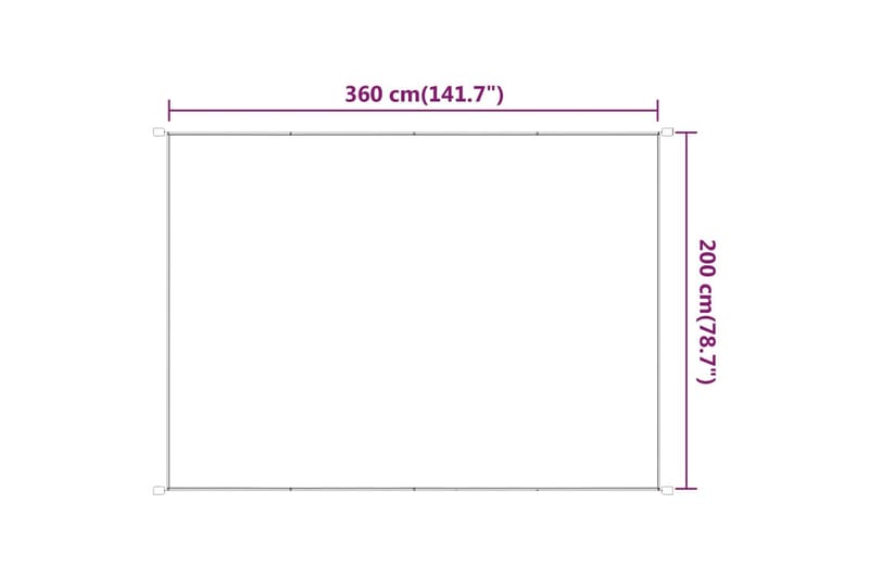 Pystymarkiisi vaaleanvihreä 200x360 cm Oxford kangas - Vihreä - Markiisi
 - Ikkunamarkiisi - Ikkunatarvikkeet