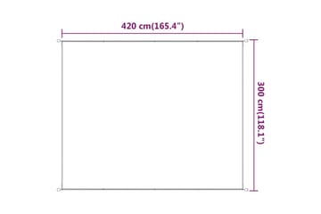 Pystymarkiisi vaaleanvihreä 300x420 cm Oxford kangas - Vihreä - Puutarhakalusteet - Aurinkosuoja - Markiisi