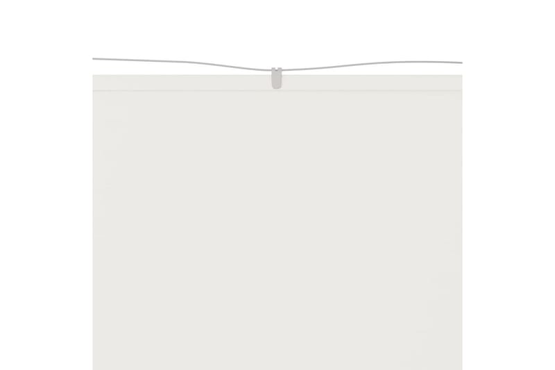 Pystymarkiisi valkoinen 180x270 cm Oxford kangas - Valkoinen - Puutarhakalusteet - Aurinkosuoja - Markiisi