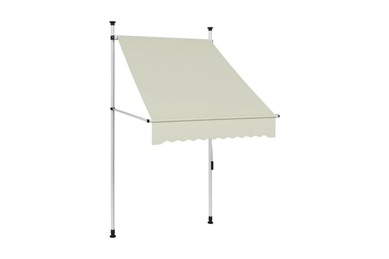 Sisäänkelattava markiisi 100 cm kerma - Kerma - Puutarhakalusteet - Aurinkosuoja - Markiisi