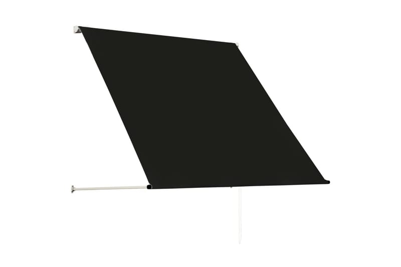 Sisäänkelattava markiisi 100x150 cm antrasiitti - Harmaa - Puutarhakalusteet - Aurinkosuoja - Markiisi