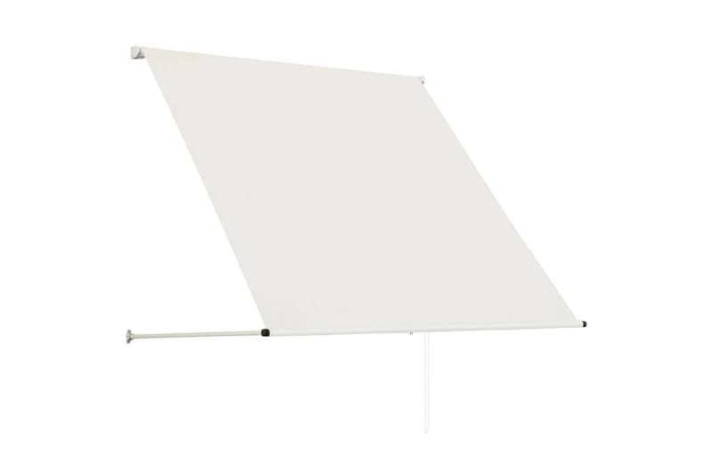 Sisäänkelattava markiisi 100x150 cm kerma - Kerma - Puutarhakalusteet - Aurinkosuoja - Markiisi
