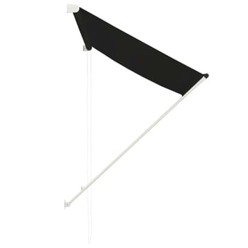 Sisäänkelattava markiisi 150x150 cm antrasiitti - Harmaa - Puutarhakalusteet - Aurinkosuoja - Markiisi