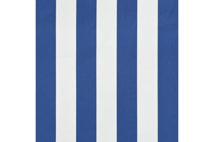 Sisäänkelattava markiisi 250x150 cm sininen ja valkoinen - Monivärinen - Markiisi
 - Ikkunamarkiisi - Ikkunatarvikkeet