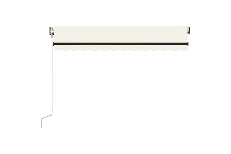 Sisäänkelattava markiisi LED ja tuulisensori 350x250cm kerma - Puutarhakalusteet - Aurinkosuoja - Markiisi
 - Terassimarkiisi