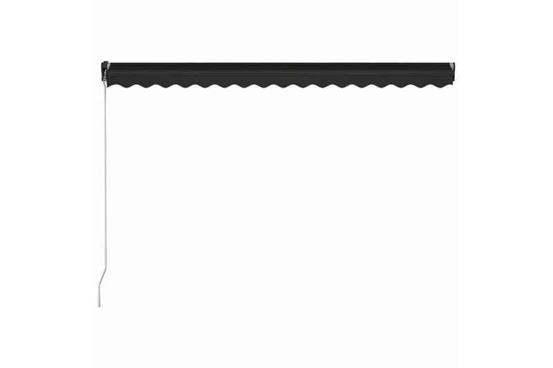 Sisäänkelattava markiisi LED-valoilla 450x300 cm antrasiitti - Harmaa - Puutarhakalusteet - Aurinkosuoja - Markiisi
 - Terassimarkiisi