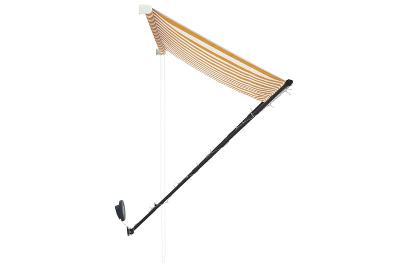 Sisäänkelattava markiisi LEDillä 300x150 cm - Keltainen - Puutarhakalusteet - Aurinkosuoja - Markiisi
 - Terassimarkiisi