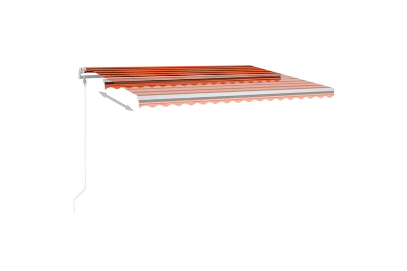 Sisäänkelattava markiisi LED/tuulisens. 450x300cm - Puutarhakalusteet - Aurinkosuoja - Markiisi
 - Terassimarkiisi
