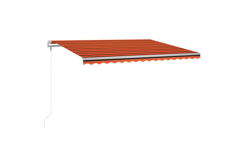 Sisäänkelattava markiisi LED/tuulisens. 450x300cm - Puutarhakalusteet - Aurinkosuoja - Markiisi
 - Terassimarkiisi
