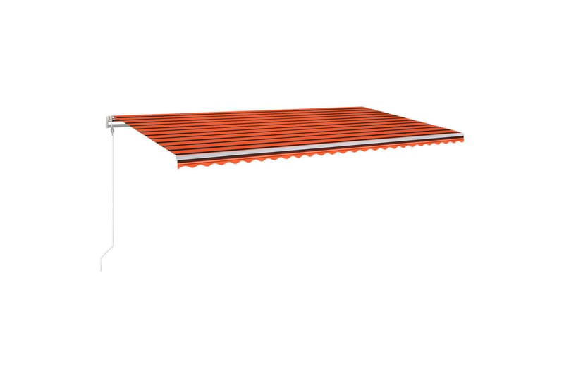 Sisäänkelattava markiisi LED/tuulisens. 600x300cm - Puutarhakalusteet - Aurinkosuoja - Markiisi
 - Terassimarkiisi