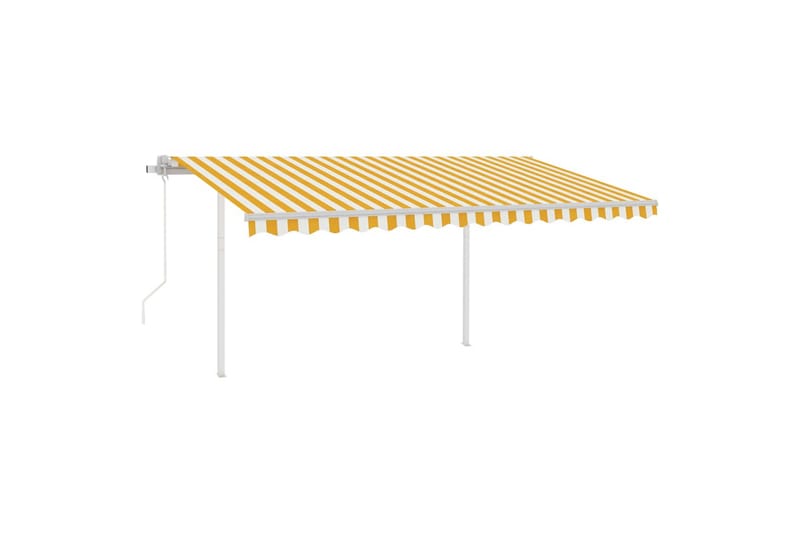 Sisäänkelattava markiisi LED/tuulisensori 4,5x3m - Puutarhakalusteet - Aurinkosuoja - Markiisi
 - Terassimarkiisi