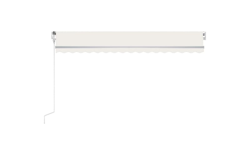 Sisäänkelattava markiisi LED/tuulisensori 400x300cm kerma - Puutarhakalusteet - Aurinkosuoja - Markiisi
 - Terassimarkiisi