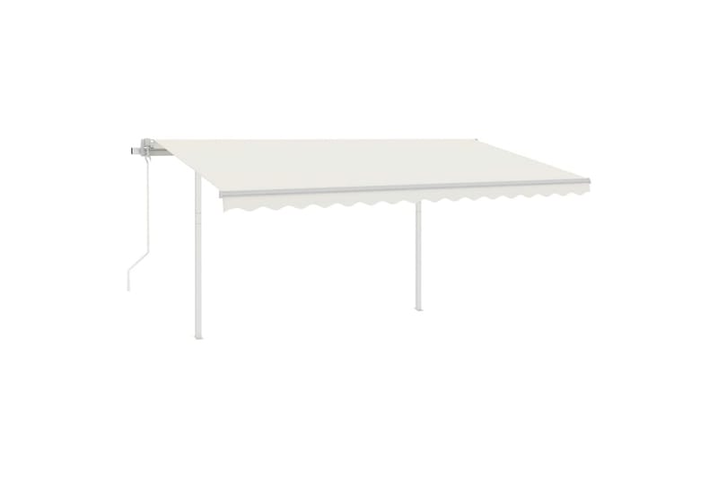 Sisäänkelattava markiisi LED/tuulisensori 4x3 m kerma - Puutarhakalusteet - Aurinkosuoja - Markiisi
 - Terassimarkiisi
