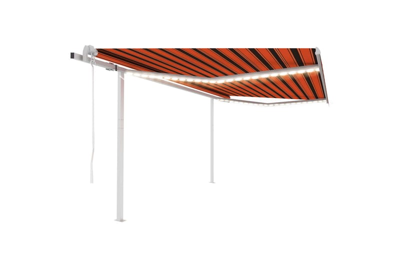 Sisäänkelattava markiisi LED/tuulisensori 4x3 m - Puutarhakalusteet - Aurinkosuoja - Markiisi
 - Terassimarkiisi