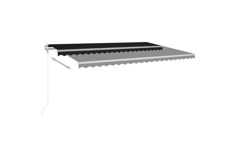 Sisäänkelattava markiisi LED/tuulisensori 500x300cm - Puutarhakalusteet - Aurinkosuoja - Markiisi
 - Terassimarkiisi