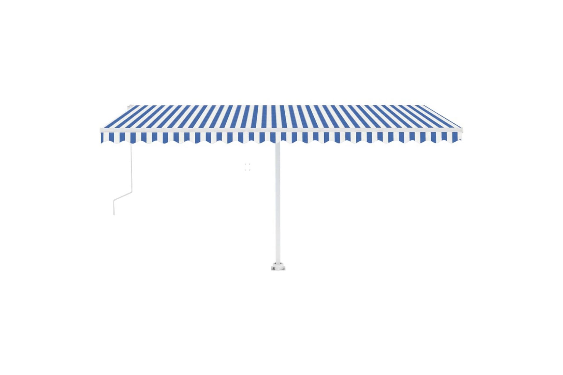 Sisäänkelattava markiisi LED/tuulisensori 500x350cm - Puutarhakalusteet - Aurinkosuoja - Markiisi
 - Terassimarkiisi