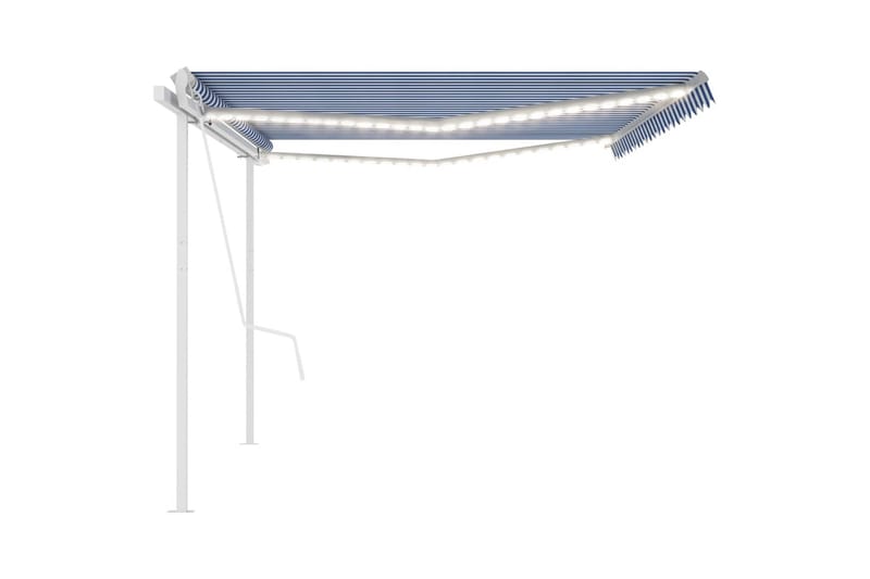 Sisäänkelattava markiisi LED/tuulisensori 5x3,5 m - Puutarhakalusteet - Aurinkosuoja - Markiisi
 - Terassimarkiisi
