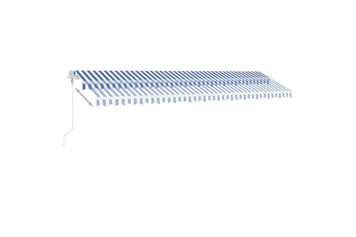 Sisäänkelattava markiisi LED/tuulisensori 600x300 cm - Sininen - Terassimarkiisi - Markiisi
 - Parvekemarkiisi - Ikkunatarvikkeet