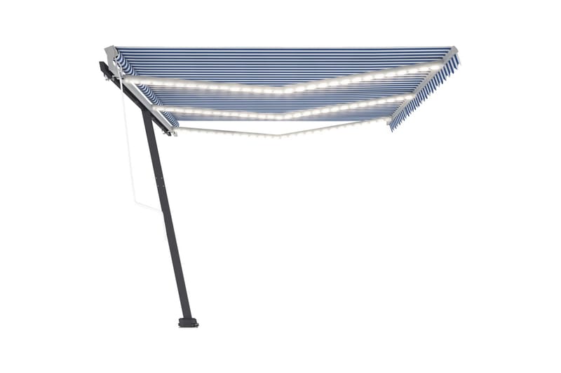 Sisäänkelattava markiisi LED/tuulisensori 600x350 cm - Puutarhakalusteet - Aurinkosuoja - Markiisi
 - Terassimarkiisi