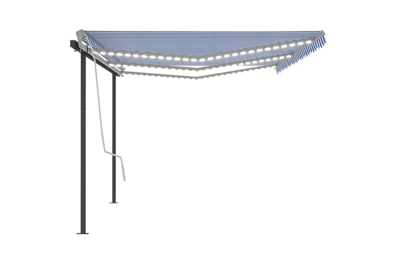 Sisäänkelattava markiisi LED/tuulisensori 6x3,5 m - Puutarhakalusteet - Aurinkosuoja - Markiisi
 - Terassimarkiisi