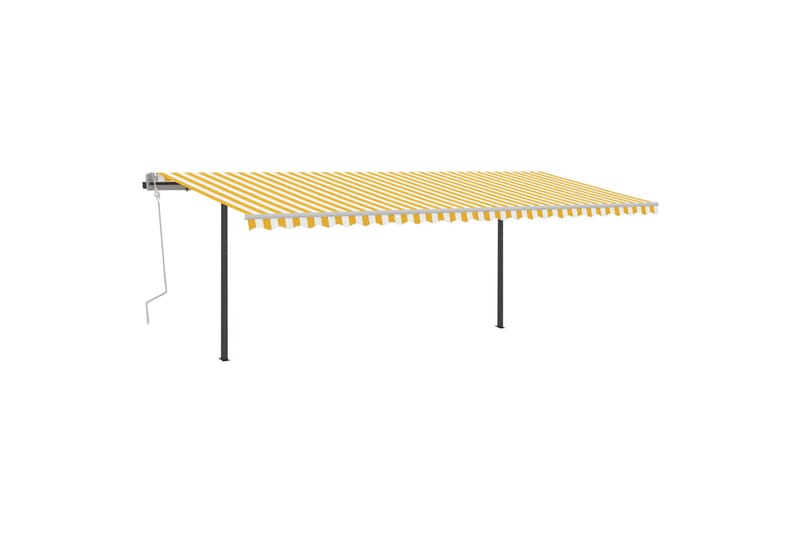 Sisäänkelattava markiisi LED/tuulisensori 6x3,5m - Puutarhakalusteet - Aurinkosuoja - Markiisi
 - Terassimarkiisi