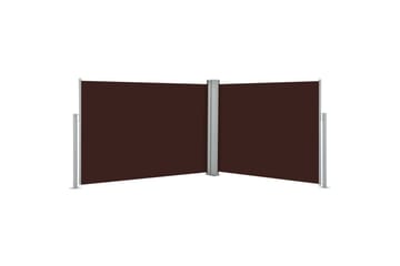 Sisäänvedettävä sivumarkiisi 100x1000 cm ruskea - Ruskea - Puutarhakalusteet - Aurinkosuoja - Markiisi
 - Parvekemarkiisi
