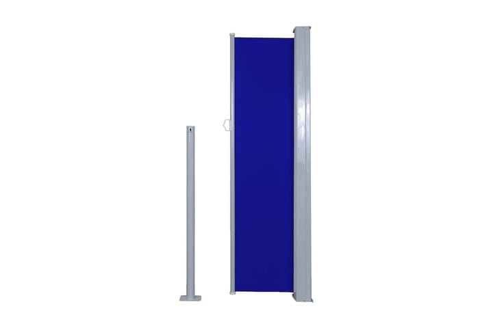 Sisäänvedettävä sivumarkiisi 120 x 300 cm sininen - Sininen - Parvekemarkiisi - Markiisi
 - Sivumarkiisi - Ikkunatarvikkeet