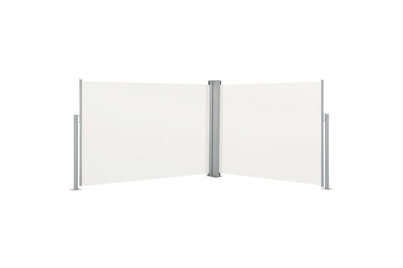 Sisäänvedettävä sivumarkiisi 120x1000 cm kerma - Kerma - Puutarhakalusteet - Aurinkosuoja - Markiisi
 - Parvekemarkiisi
