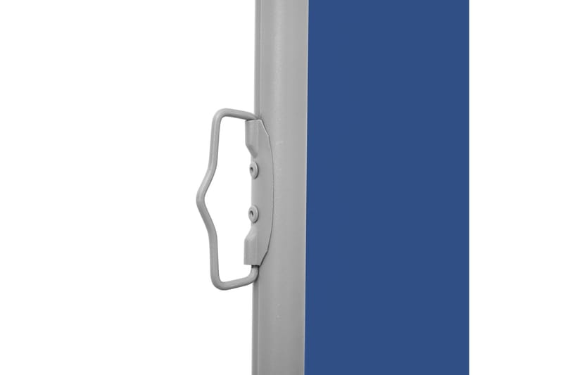 Sisäänvedettävä sivumarkiisi 120x600 cm sininen - Sininen - Puutarhakalusteet - Aurinkosuoja - Markiisi
 - Parvekemarkiisi
