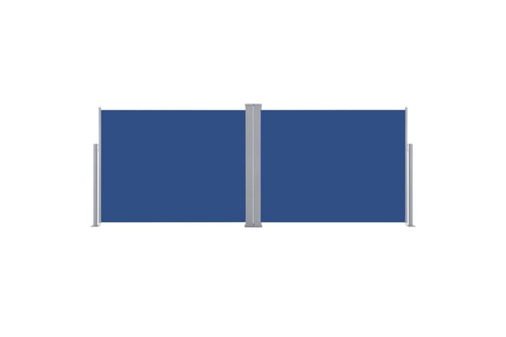 Sisäänvedettävä sivumarkiisi 140x1000 cm sininen - Sininen - Parvekemarkiisi - Markiisi
 - Sivumarkiisi - Ikkunatarvikkeet