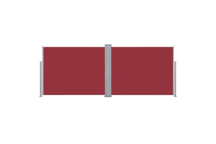 Sisäänvedettävä sivumarkiisi 140x1000 cm punainen - Punainen - Parvekemarkiisi - Markiisi
 - Sivumarkiisi - Ikkunatarvikkeet