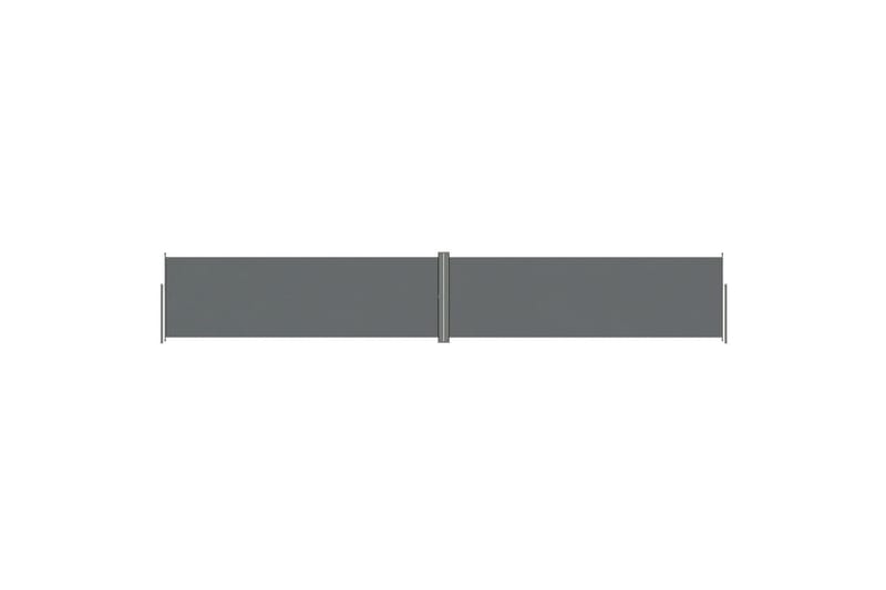 Sisäänvedettävä sivumarkiisi 160x1000 cm antrasiitti - Antrasiitti - Puutarhakalusteet - Aurinkosuoja - Markiisi
 - Parvekemarkiisi