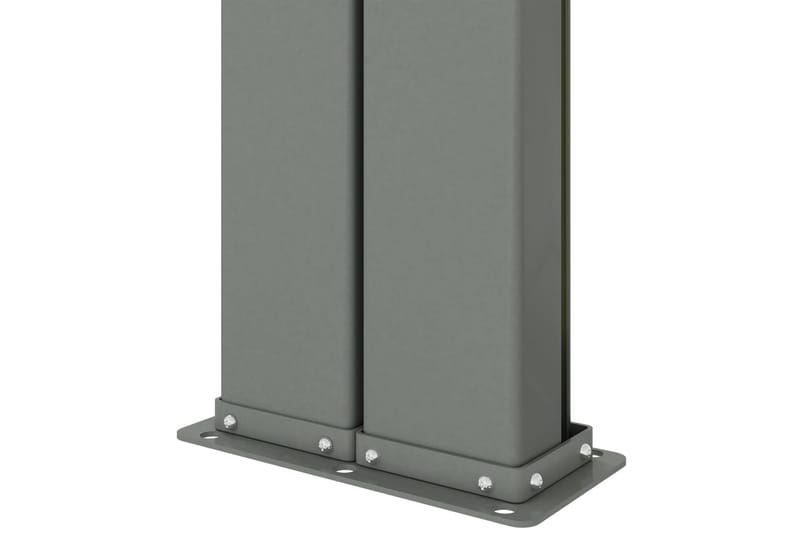 Sisäänvedettävä sivumarkiisi 160x1000 cm sininen - Puutarhakalusteet - Aurinkosuoja - Markiisi
 - Parvekemarkiisi