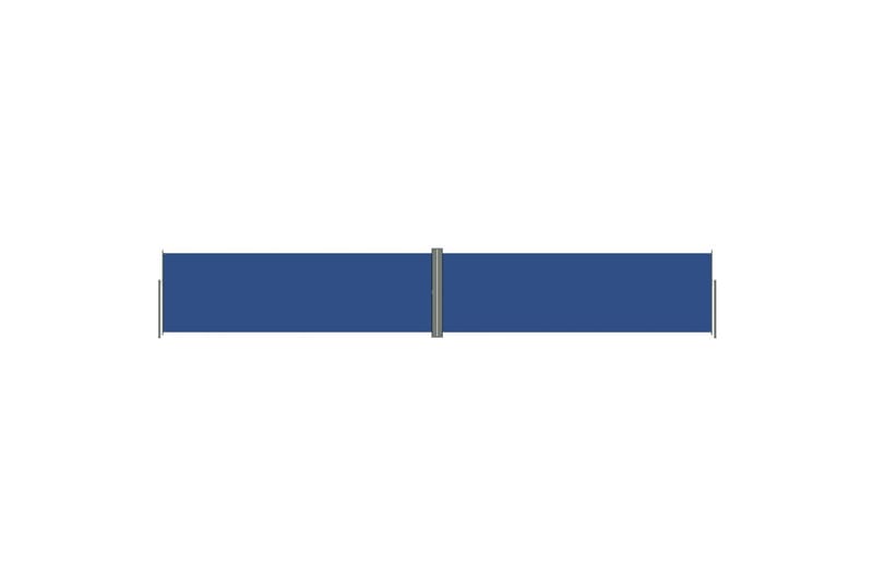 Sisäänvedettävä sivumarkiisi 160x1000 cm sininen - Puutarhakalusteet - Aurinkosuoja - Markiisi
 - Parvekemarkiisi