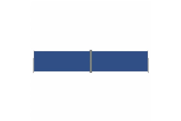 Sisäänvedettävä sivumarkiisi 200x1000 cm sininen - Sininen - Parvekemarkiisi - Markiisi
 - Sivumarkiisi - Ikkunatarvikkeet