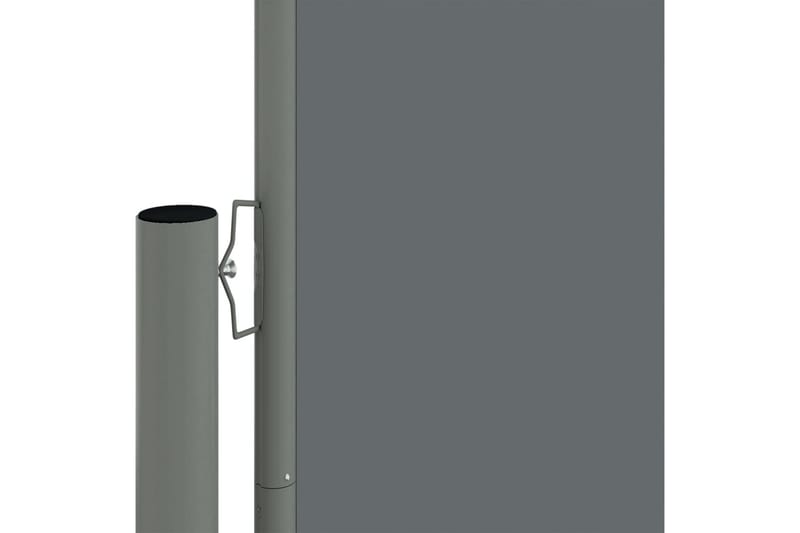 Sisäänvedettävä sivumarkiisi antrasiitti 160x600 cm - Antrasiitti - Puutarhakalusteet - Aurinkosuoja - Markiisi
 - Parvekemarkiisi