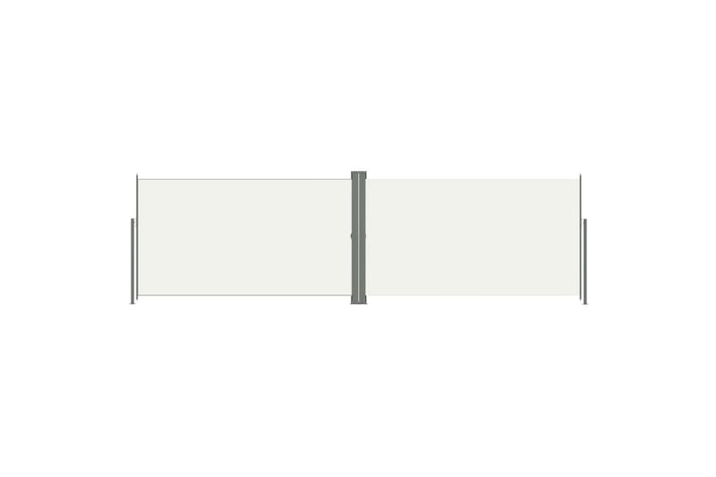 Sisäänvedettävä sivumarkiisi kerma 160x600 cm - Puutarhakalusteet - Aurinkosuoja - Markiisi
 - Parvekemarkiisi