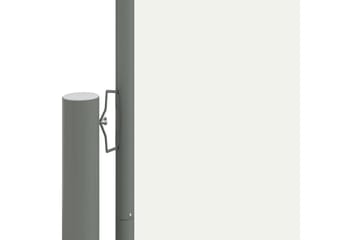 Sisäänvedettävä sivumarkiisi kerma 200x1200 cm - Kerma - Puutarhakalusteet - Aurinkosuoja - Markiisi
 - Parvekemarkiisi