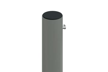 Sisäänvedettävä sivumarkiisi musta 160x600 cm - Musta - Puutarhakalusteet - Aurinkosuoja - Markiisi
 - Parvekemarkiisi