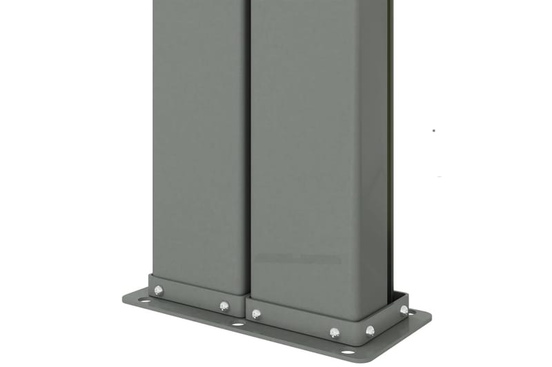 Sisäänvedettävä sivumarkiisi musta 180x600 cm - Musta - Puutarhakalusteet - Aurinkosuoja - Markiisi
 - Parvekemarkiisi