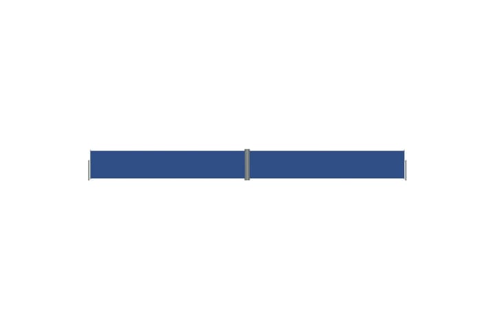 Sisäänvedettävä sivumarkiisi sininen 117x1200 cm - Sininen - Parvekemarkiisi - Markiisi
 - Sivumarkiisi - Ikkunatarvikkeet