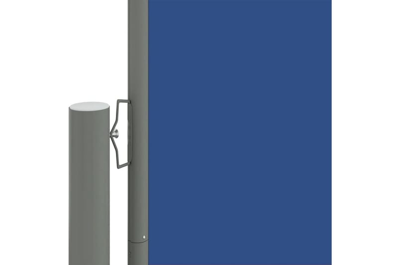Sisäänvedettävä sivumarkiisi sininen 117x1200 cm - Sininen - Puutarhakalusteet - Aurinkosuoja - Markiisi
 - Parvekemarkiisi