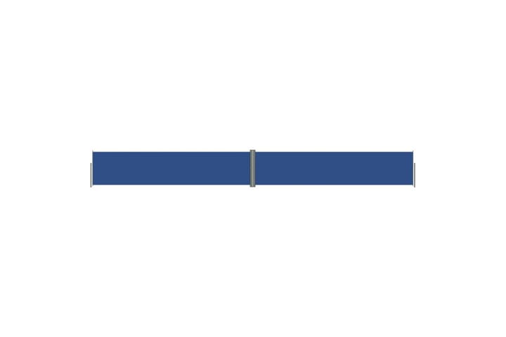 Sisäänvedettävä sivumarkiisi sininen 140x1200 cm - Sininen - Parvekemarkiisi - Markiisi
 - Sivumarkiisi - Ikkunatarvikkeet
