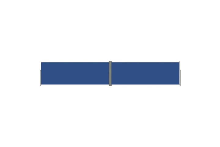 Sisäänvedettävä sivumarkiisi sininen 180x1000 cm - Sininen - Parvekemarkiisi - Markiisi
 - Sivumarkiisi - Ikkunatarvikkeet