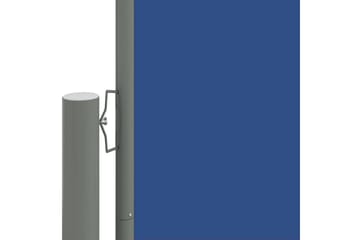 Sisäänvedettävä sivumarkiisi sininen 180x1200 cm - Sininen - Puutarhakalusteet - Aurinkosuoja - Markiisi
 - Parvekemarkiisi
