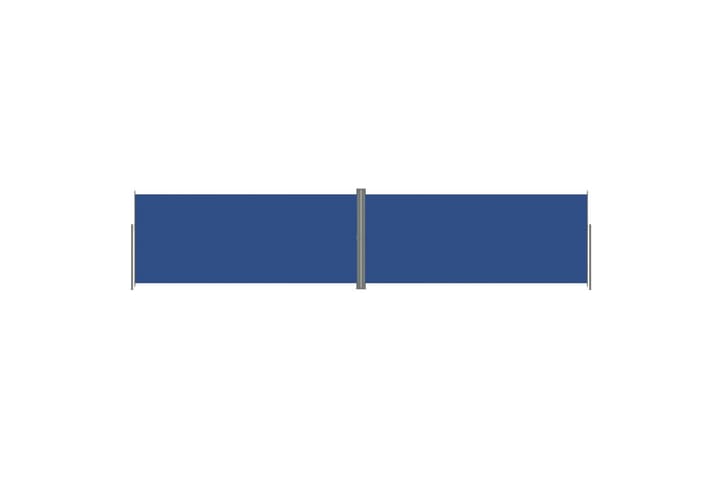 Sisäänvedettävä sivumarkiisi sininen 220x1000 cm - Sininen - Parvekemarkiisi - Markiisi
 - Sivumarkiisi - Ikkunatarvikkeet